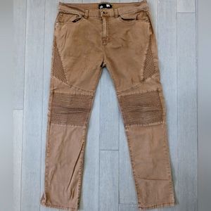 RSQ London Skinny Jeans. Moto. Brown
